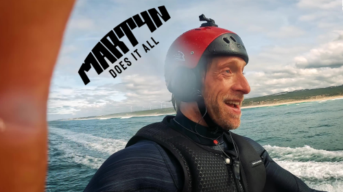 Foil Surfing in Nazaré – Gliding Above the Impossible